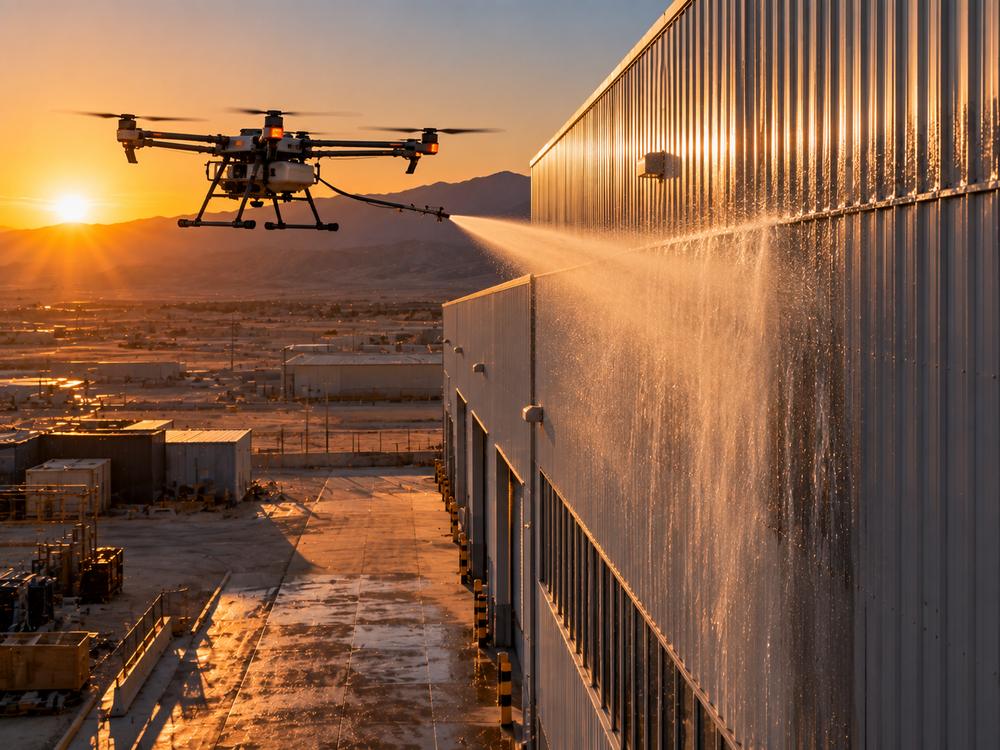 Lavado con Drones